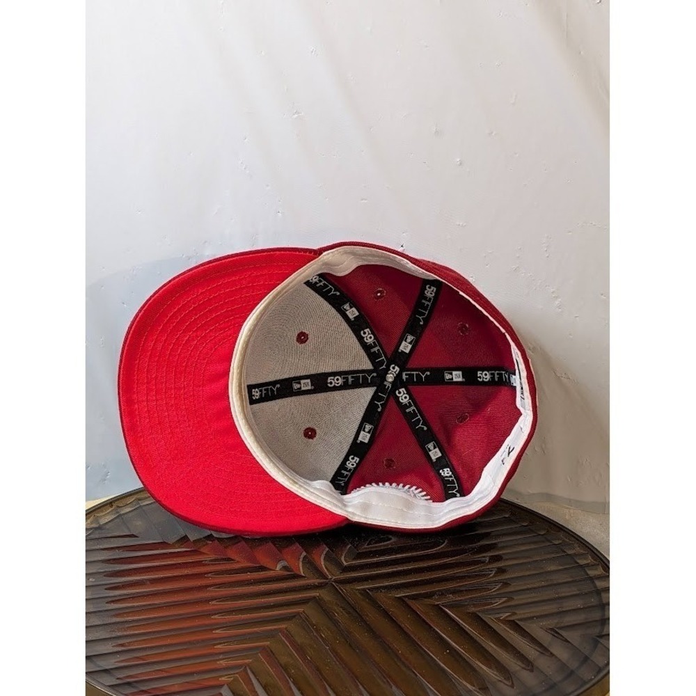 New Era Baltimore Orioles Hat Mens OSFM Red Good O's Script Baseball Cap - Picture 8 of 12